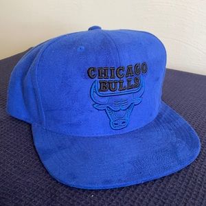 Blue Suede Chicago Bulls Mitchell & Ness SnapBack
